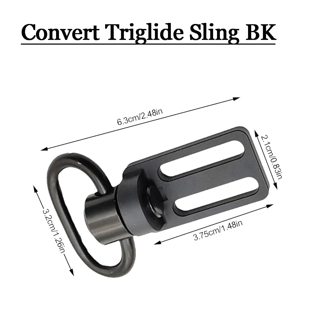 Tactical GBB RSA Sling Swivel QD Adapter Mlok KeyMod 20mm Pictinny Rail Airsoft Rifle AR15 Sling Mount Hunting Gun Accessories