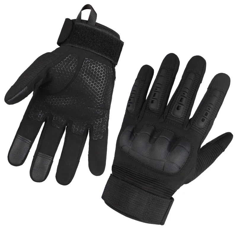 Men's Tactical Gloves Pro Sports Gloves Touch Screen Outdoor Hunting Hiking Combat Airsoft Full Finger Shooting Gloves Women