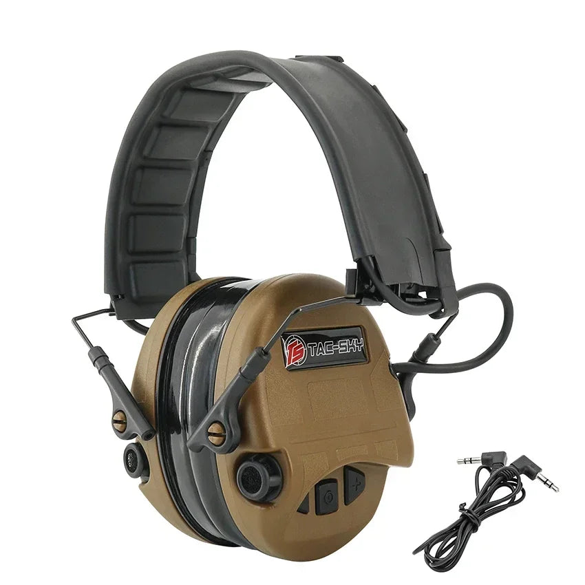 TAC-SKY New SORDIN Electronic Earmuffs Noise Reduction Airsoft Shooting  Headphones Hunting SORDIN ULTRA IPSC Tactical Headset