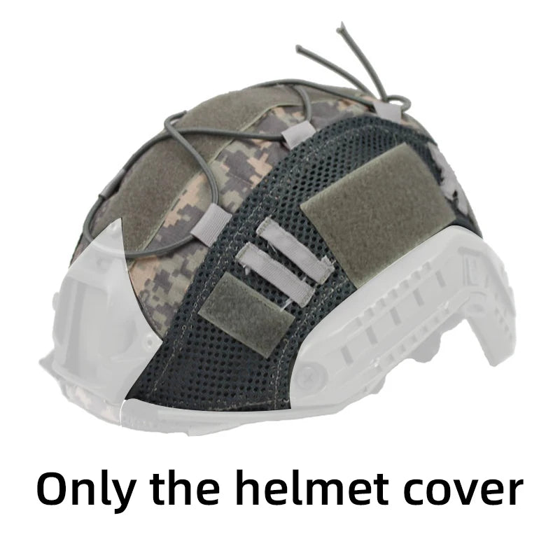 1PCS Tactical Helmet Cover for Fast MH PJ BJ Helmet Airsoft Paintball Army Helmet Cover Military Accessories Helmet protectors