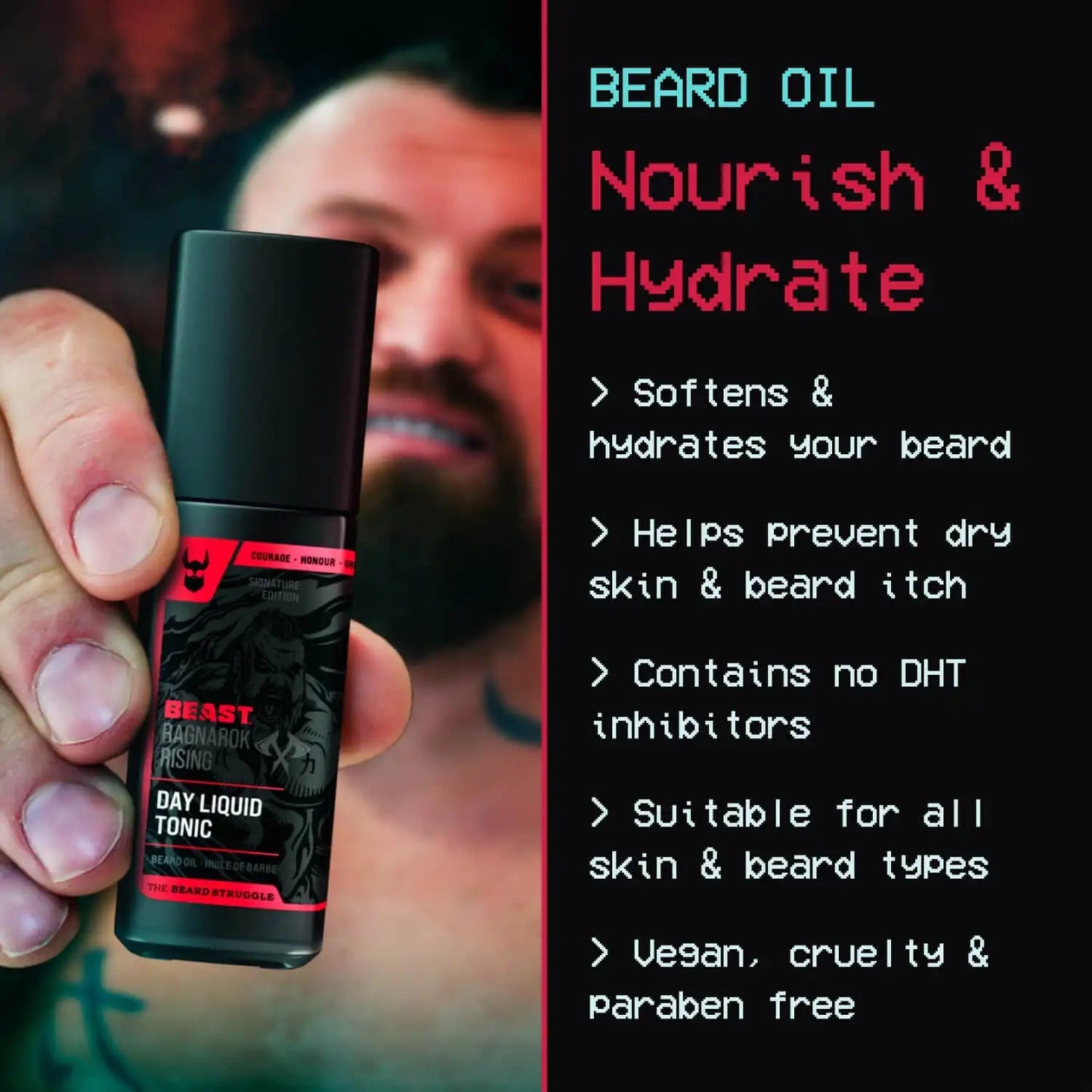 Day Liquid Beard Oil - Beast