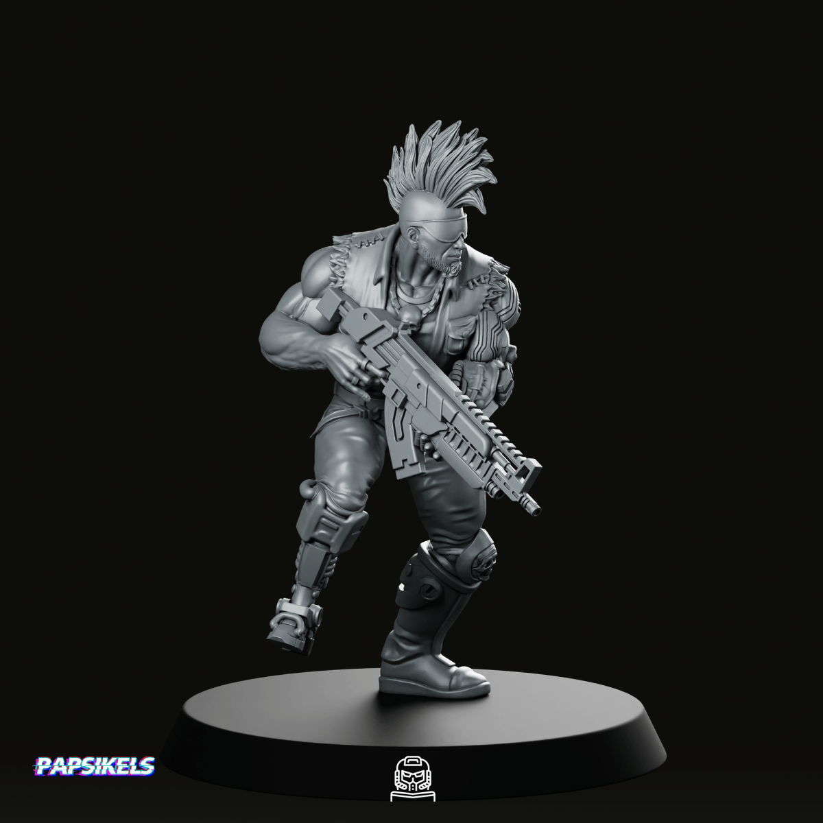 Bert Munrosh Cyber Gunsmith 2 Miniature