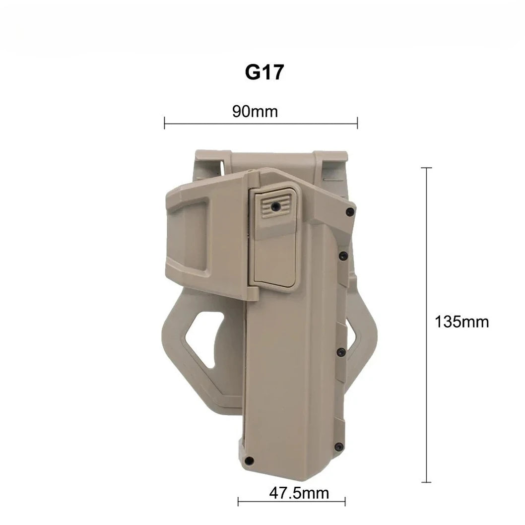 Tactical Classics G*ock 17 18 19 Pistol Holsters for X300 X400 W*apon Flashlight Airsoft Colt M1911 P320 Waist Gun Holster