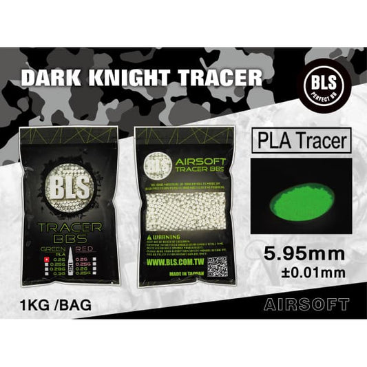 BLS 0.20g Biodegradable Tracer BBs (5000) - Green