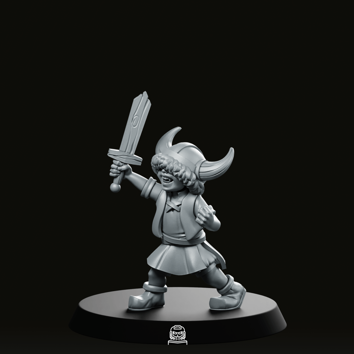 Boy Sword Miniature