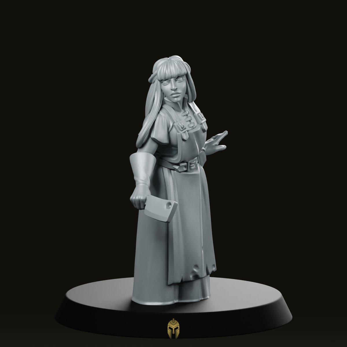 Butcher Witch Fantasy Miniature