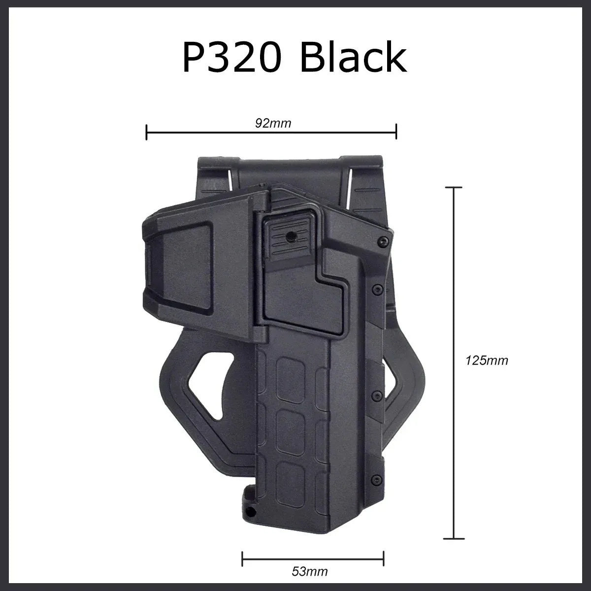 Tactical Classics G*ock 17 18 19 Pistol Holsters for X300 X400 W*apon Flashlight Airsoft Colt M1911 P320 Waist Gun Holster