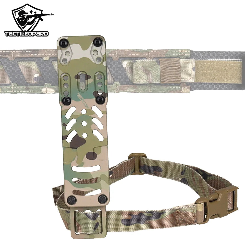 New Tactical RHP Rigid Holster Platform Modular Holster Adapter Adjustable Drop Strap Hunting Airsoft Training Belt Accessories