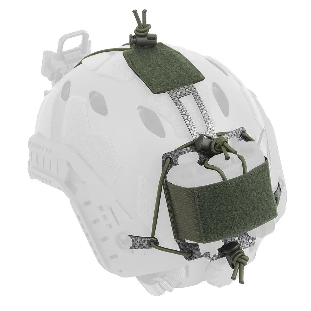 Tactical Helmet Battery Case Pouch PVS31 Battery Case Pouch airsoft Helmet Battery Retention System Helmet Accessories