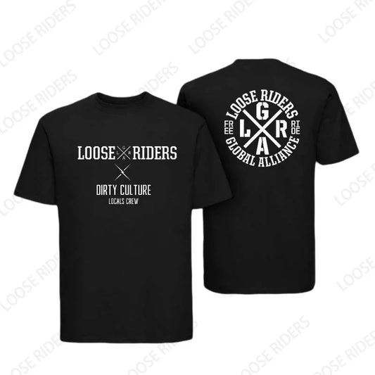 2023 Loose Rider Short Sleeve Jersey BMX MTB Mountain Bike Summer Shirts DH Motocross Downhill Enduro Sweatshirts