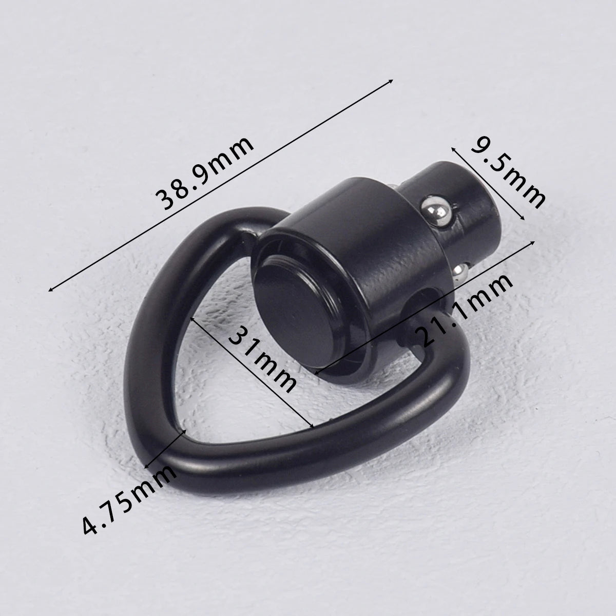 Tactical QD Quick Release Sling Strap Airsoft 2 Points Adjustable Rifle Sling Slingster Nylon Strap Outdoor Hunting Accessories