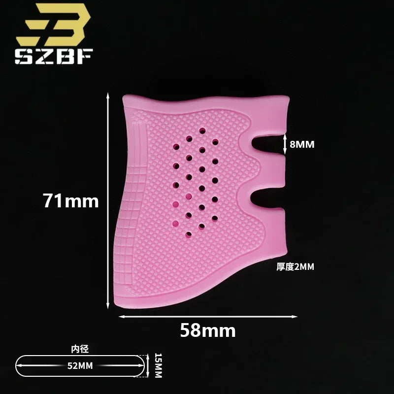 Tactical Rubber Grip Cover Handle Glove Fit AR15 HK416 G17 G18 G19 Weapon Anti Slip Protect Cover Airsoft Hunting Accessories