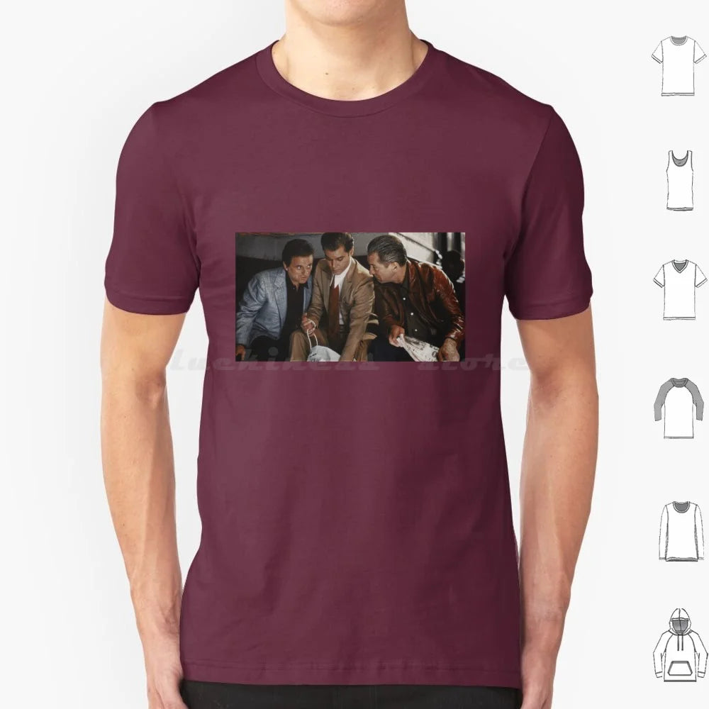 Goodfellas T Shirt Men Women Kids 6xl Retro Classic Movie Pop Culture Goodfellas Mafia Mafioso Ciggie Gangster Gang New York