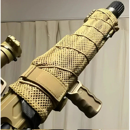Tactical Fishbone Camouflage Cloth Airsoft Paintball Shooting Role Playing Movie Props Rifle Handguard Cloth Accessory