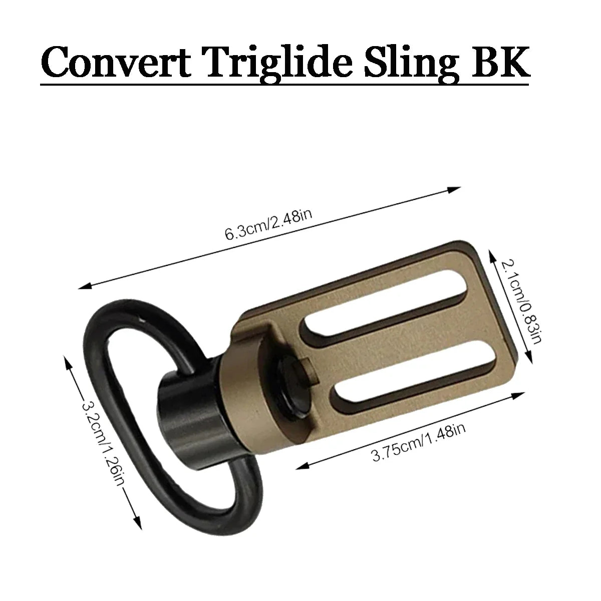 Tactical GBB RSA Sling Swivel QD Adapter Mlok KeyMod 20mm Pictinny Rail Airsoft Rifle AR15 Sling Mount Hunting Gun Accessories