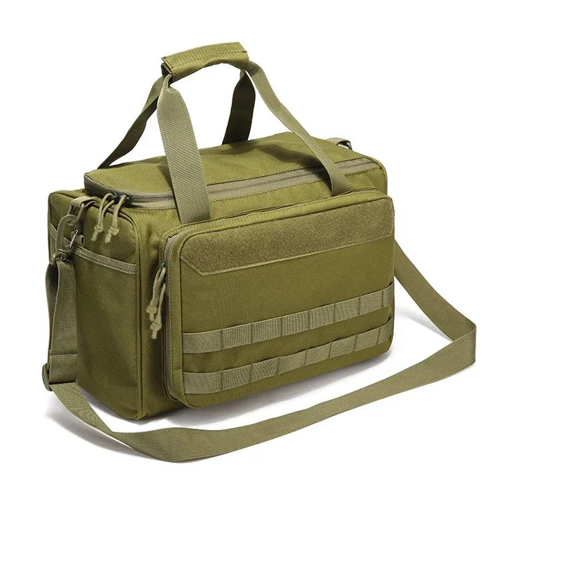 Tactical Handgun Bag Waterproof Military Shoulder Bag Tactical Accessories Training Shooting Range Airsoft Shooting Supplies
