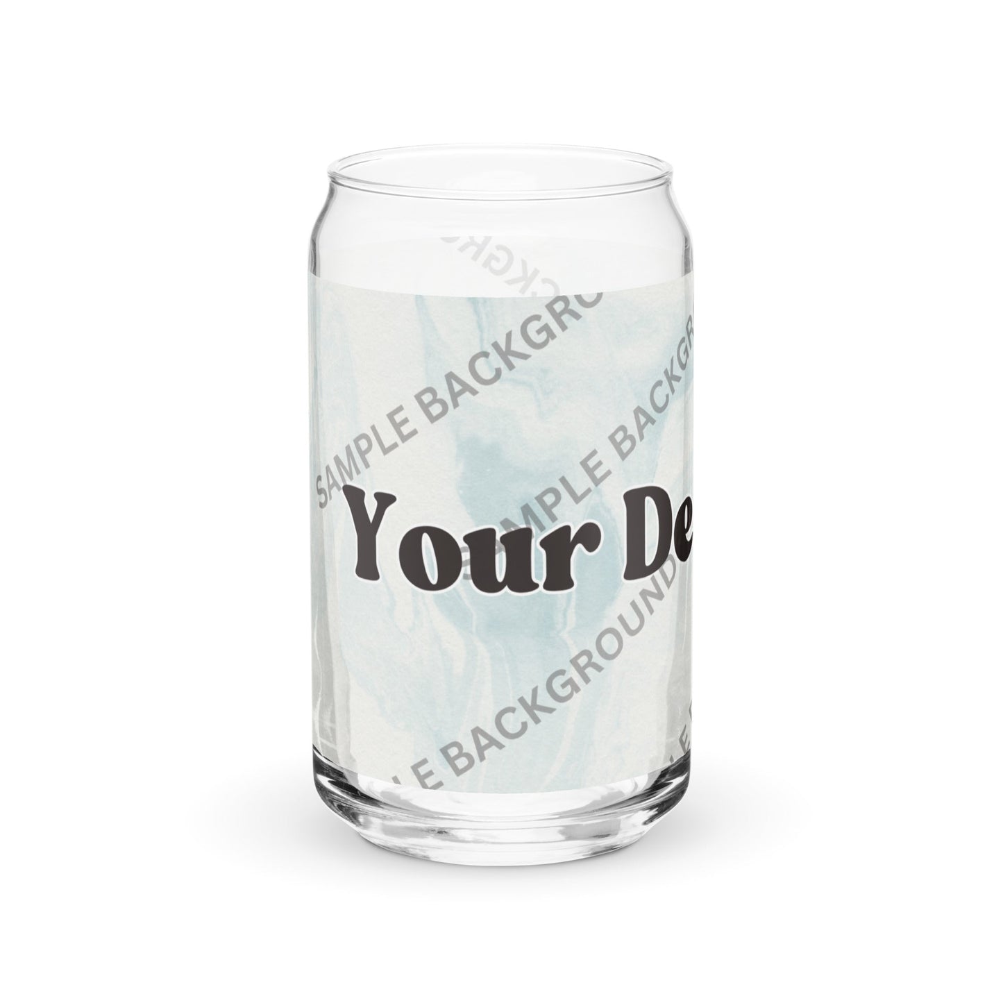 Design Your Own Can-Shaped Glass