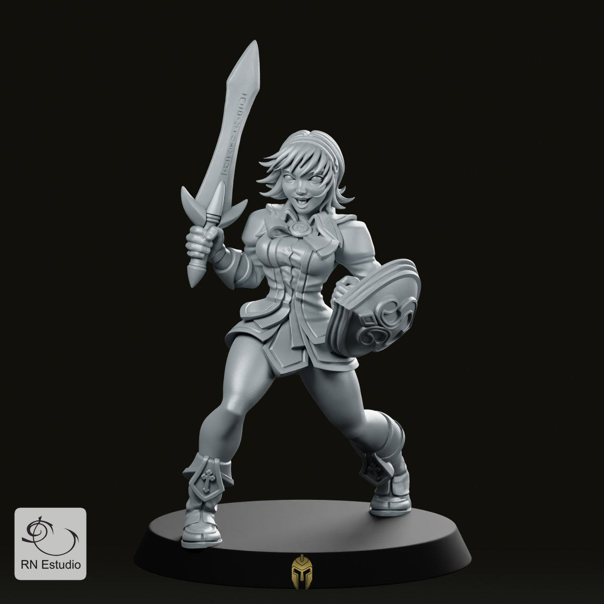 Caramon Miniature
