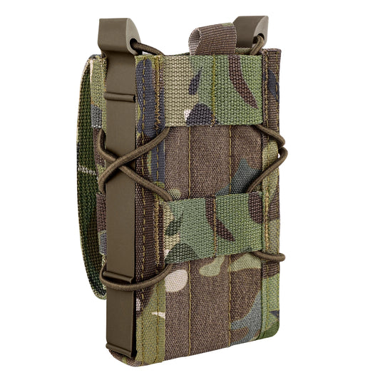 KRYDEX Tactical 5.56mm 9mm Mag Pouch M4 AR15 Rifle Pistol Single Magazine Pouch MOLLE Holder Hunting Airsoft Accessories