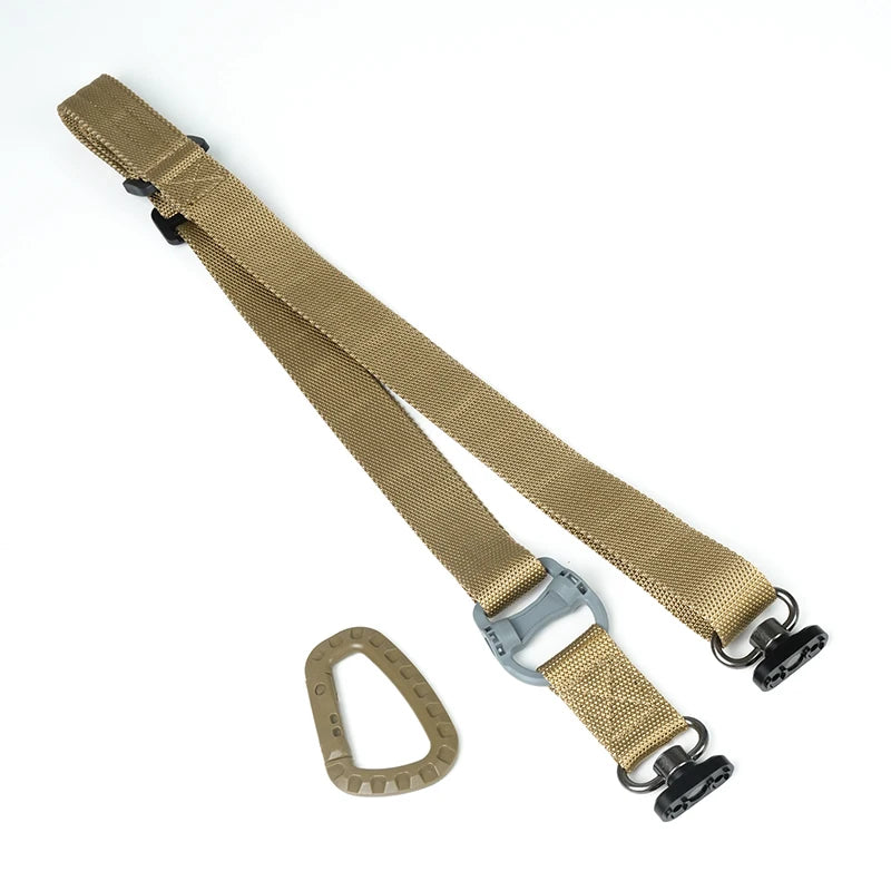 US Warehouse MS4 MS3 MS2 Adjustable  Rifle Sling Tactical Nylon 2 Points Gun Sling Shoulder Strap  Airsoft Hunting Accessories