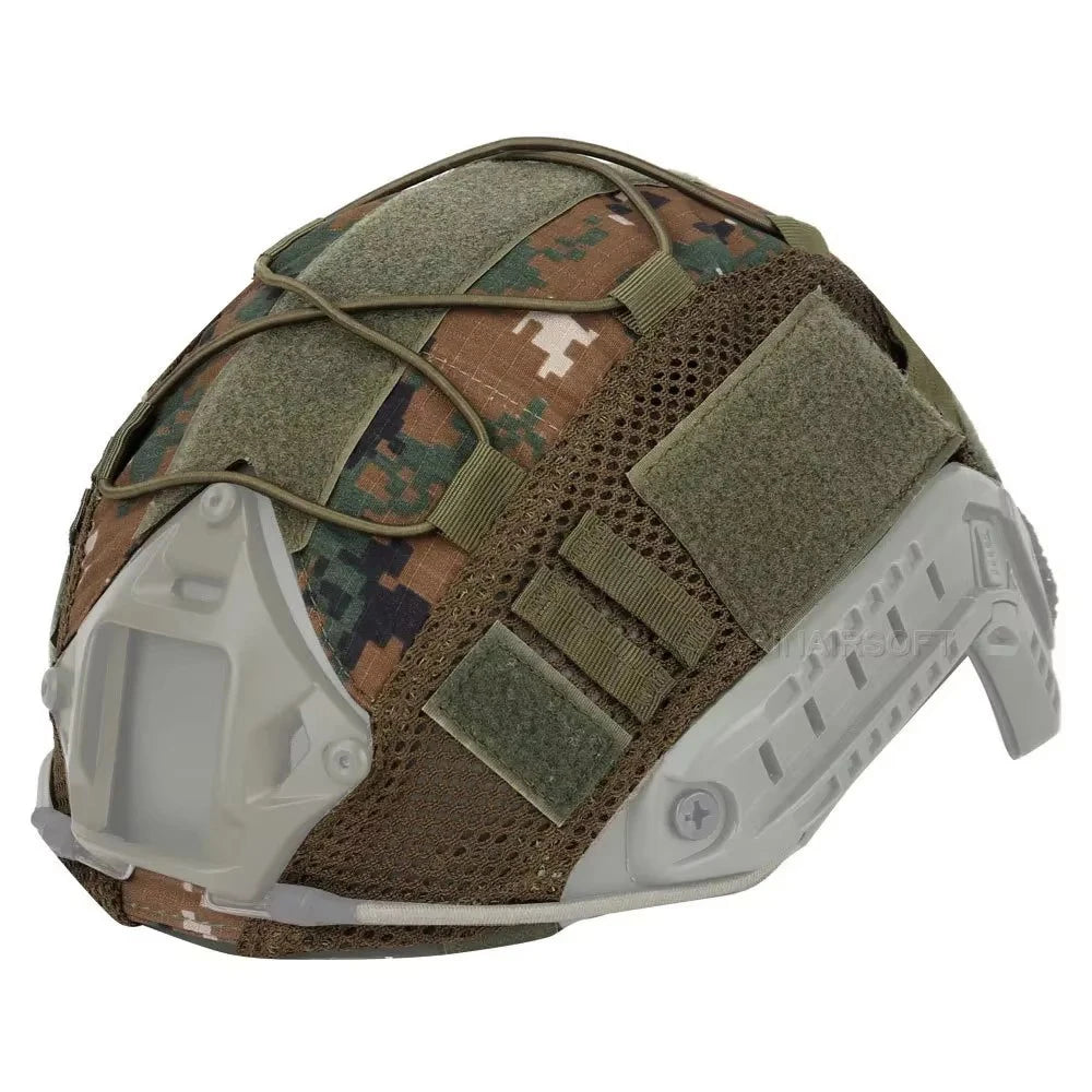 SINAIRSOFT Tactical Helmet Cover Cloth for FAST Helmet MH PJ BJ Paintball Airsoft Hunting Sports Helmet Accessories