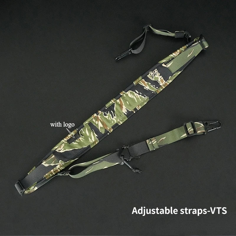 Tactical GEAR Rifle Multifunctional Sling Strap Removable Modular 2/1 Point Sling Padded Airsoft AR15 Hunting Weapo Accessories