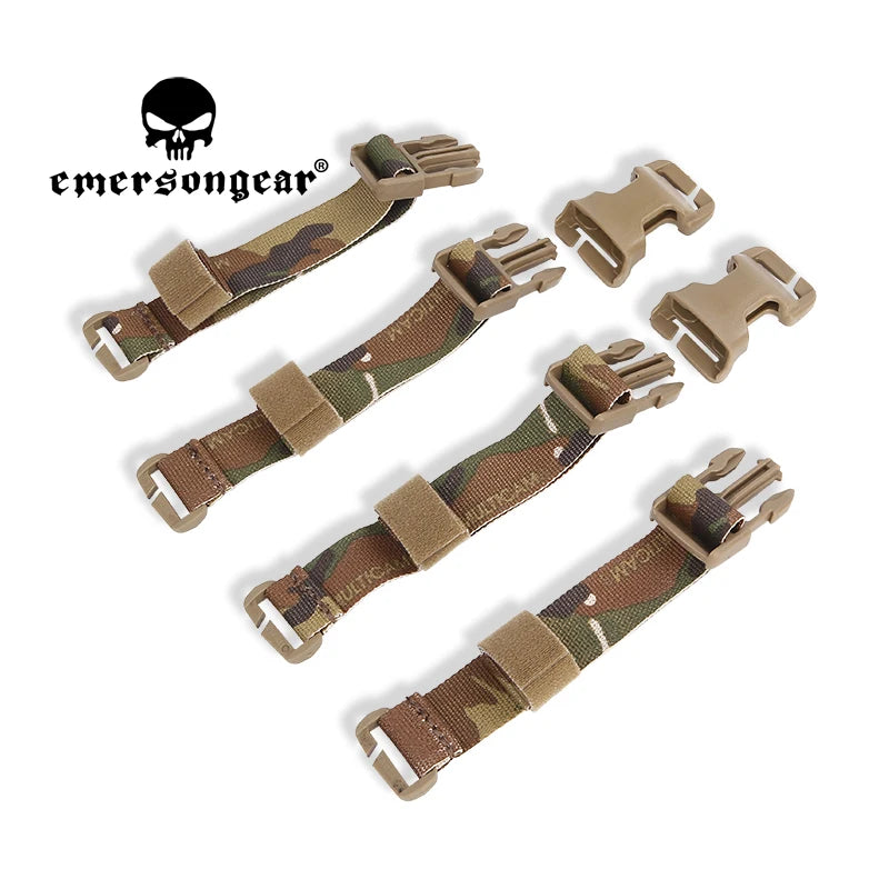 Emersongear Tactical Chest Rig To Vest Adapter Kit Adjustable Trekking Tactics Accessories Training Shooting Airsoft