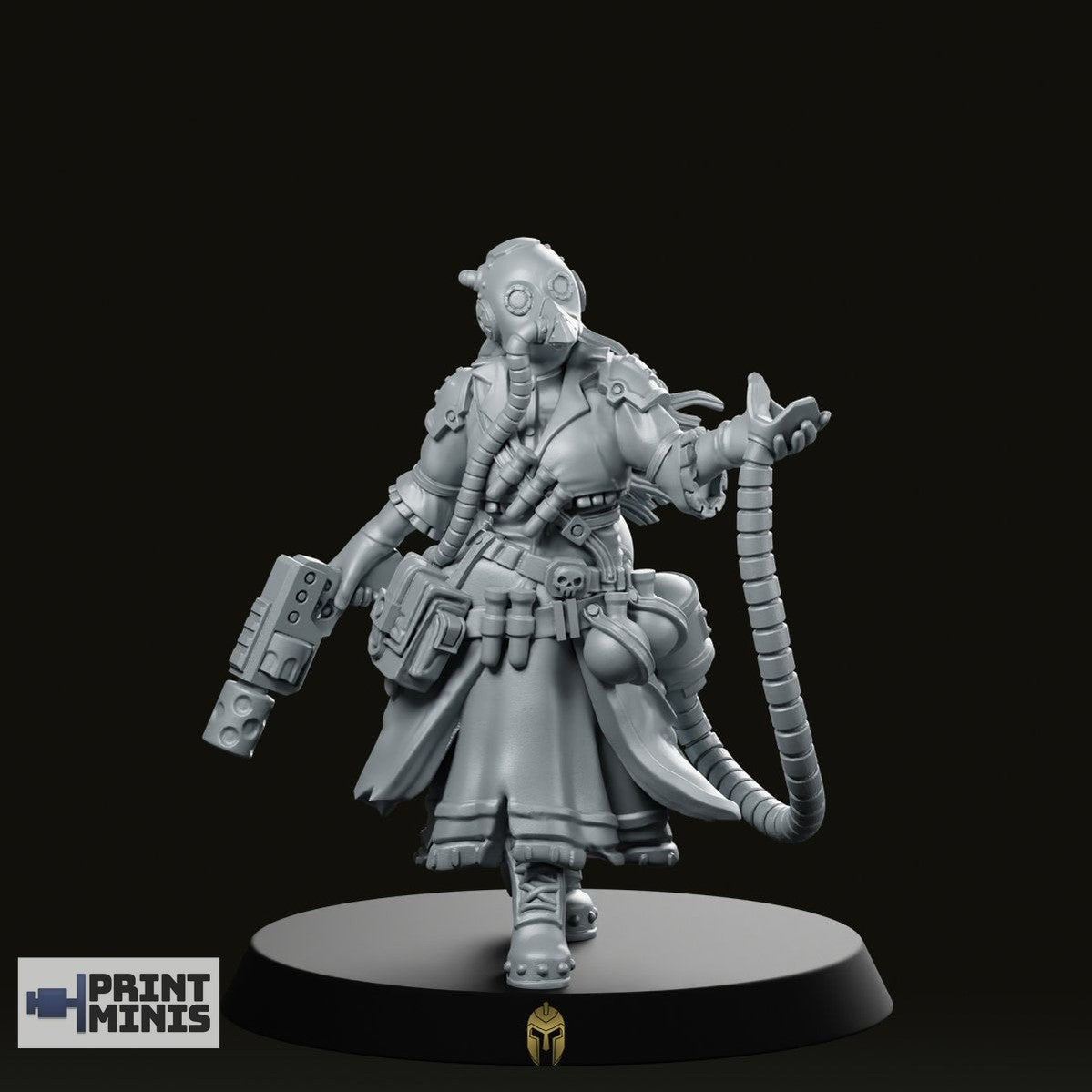 Chem Dealer Plague Mask Miniature