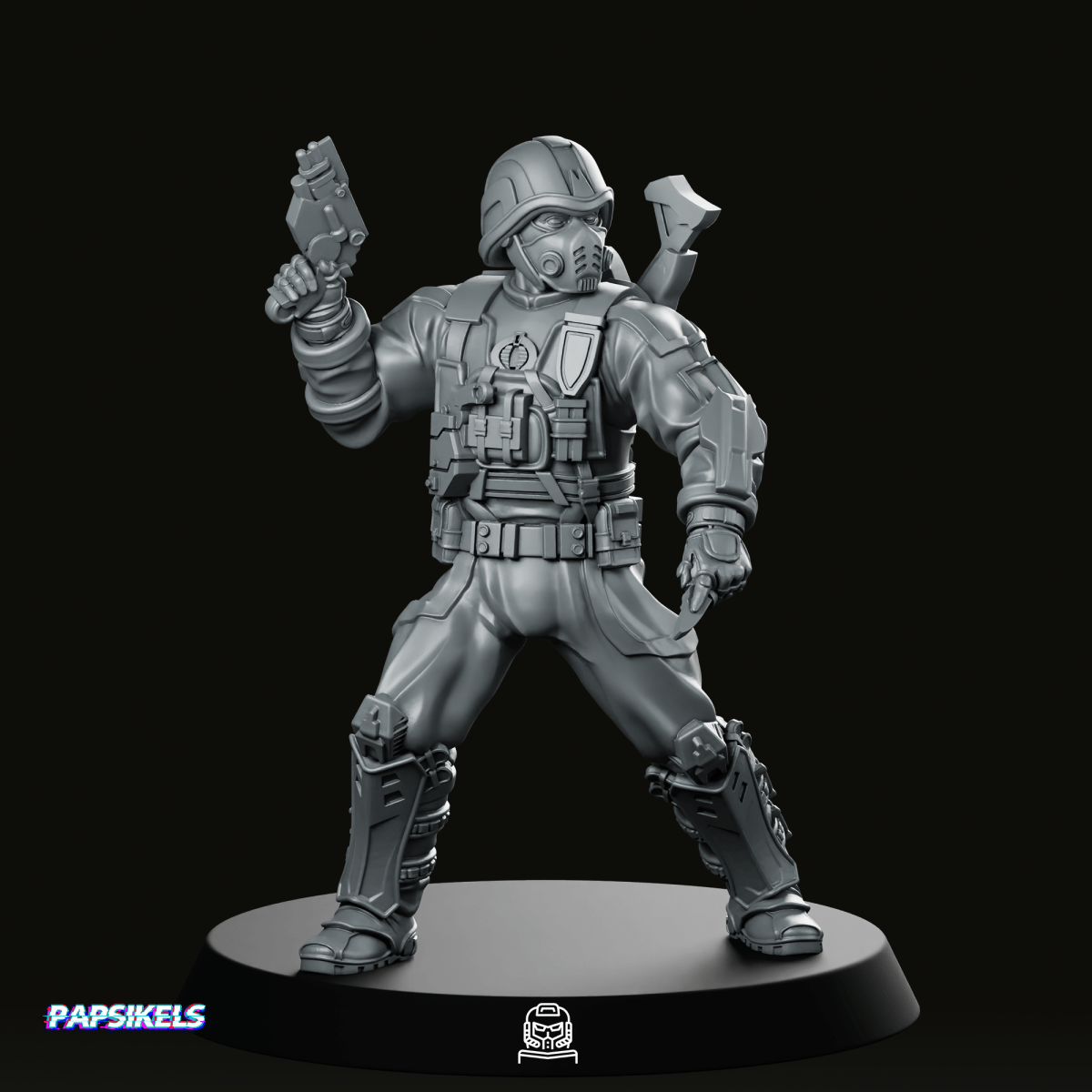 Cobra Infantry Trooper 6 Miniature