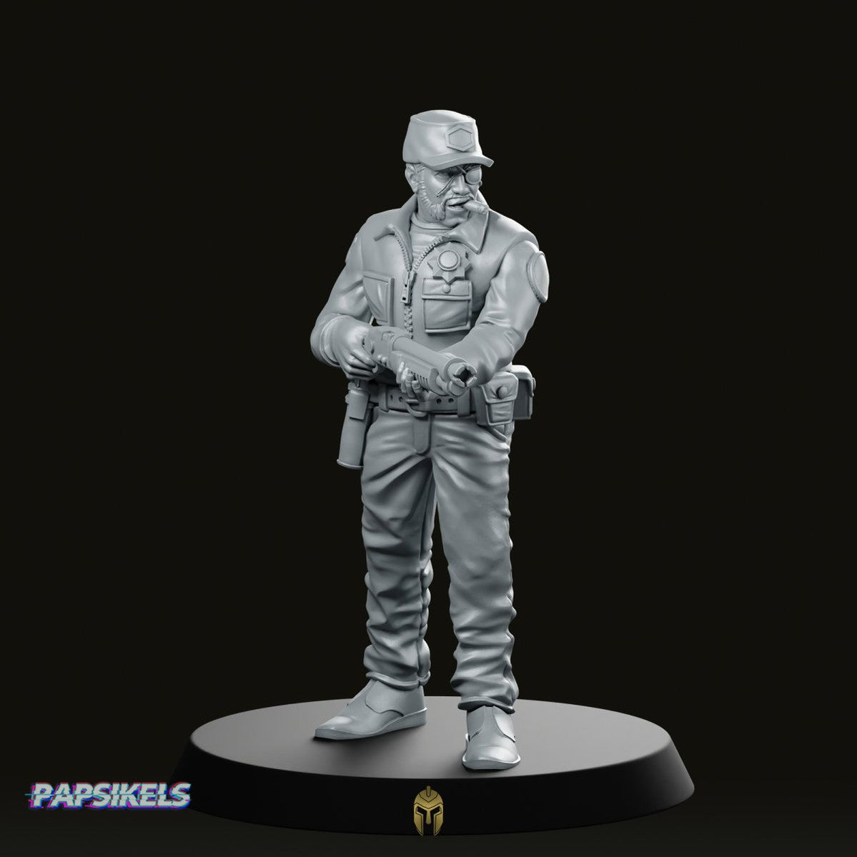 Colonial Marshal James Hunt Miniature