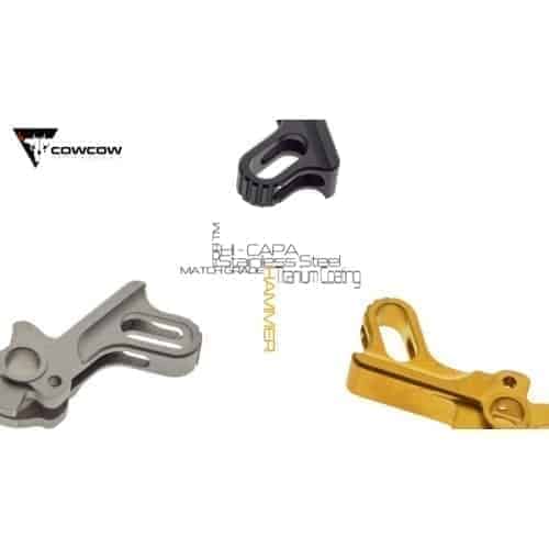 Cow Cow Hi-Capa Match Grade Stainless Steel Hammer - Gold