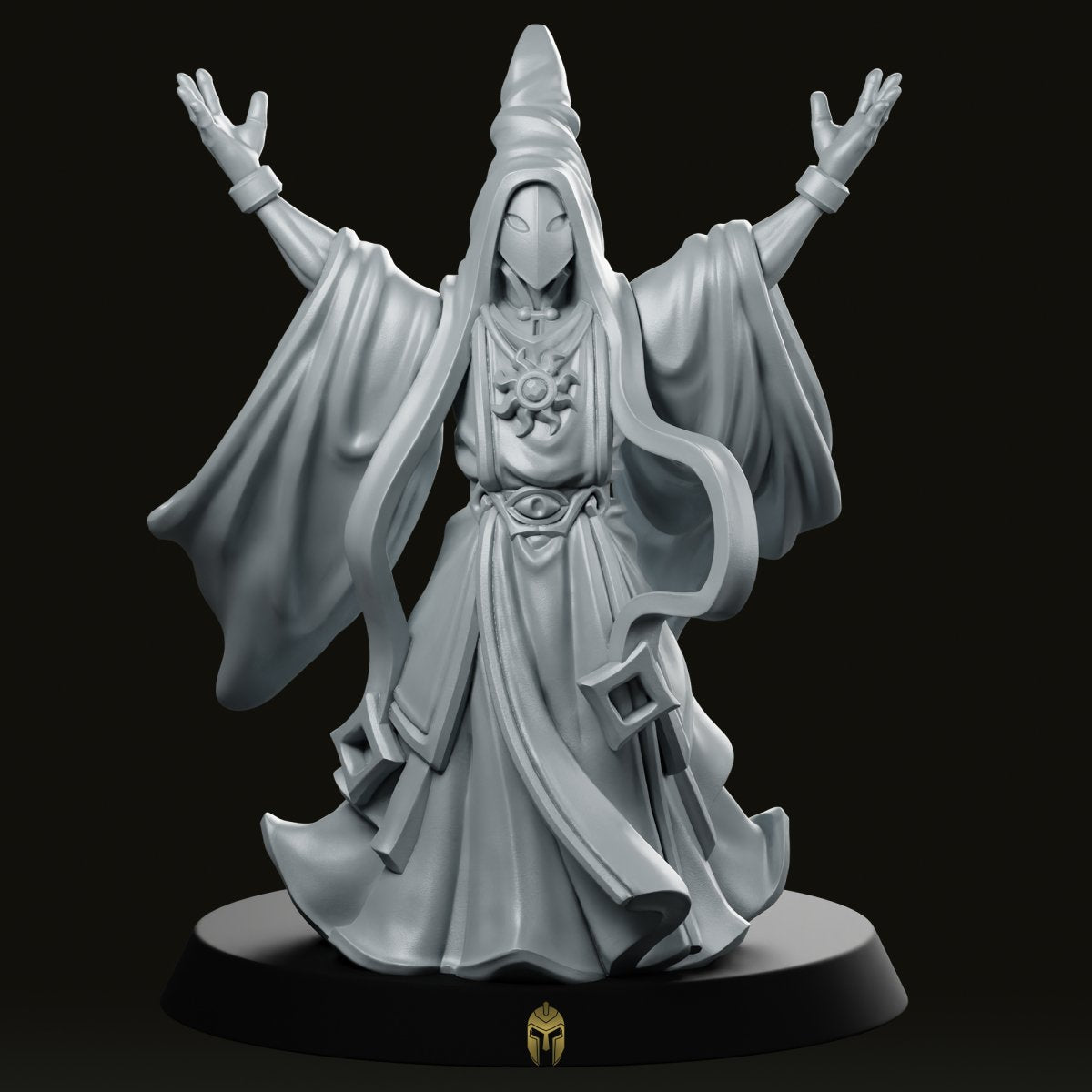 Trench Crusade Cult Leader Fantasy Miniature