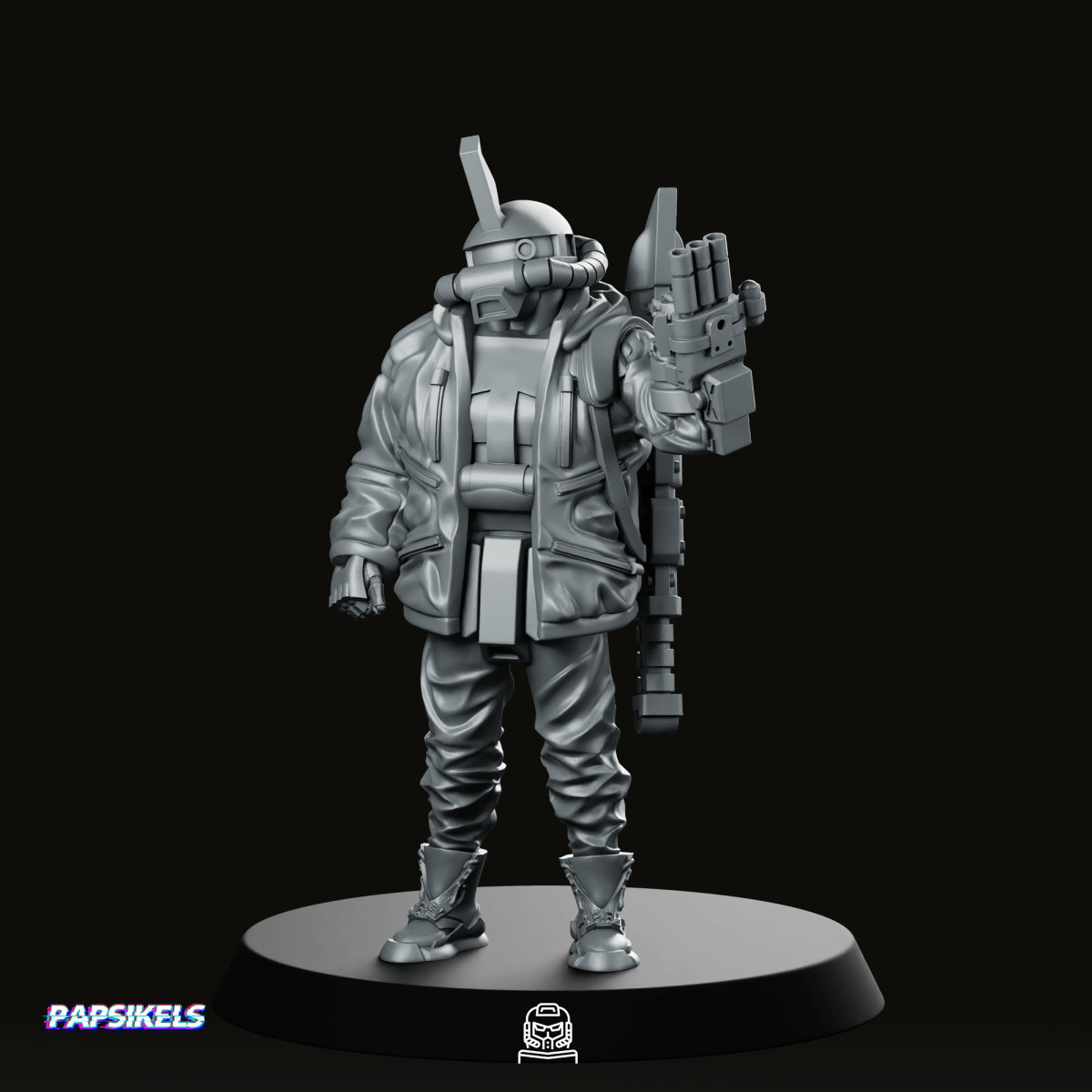 Cyber Mecha Street Punk Gouf 2 Miniature