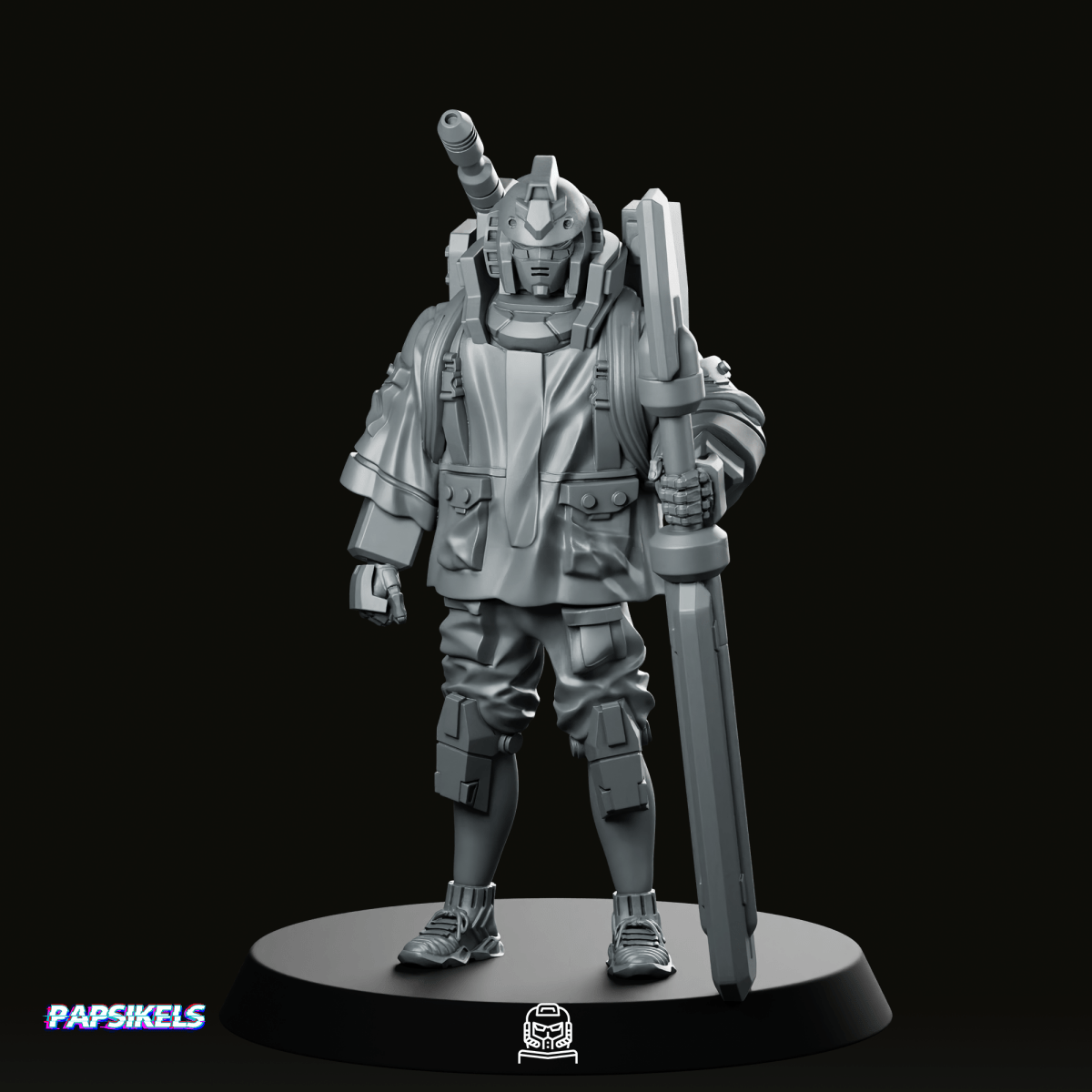Cyber Mecha Street Punk Rx 78 2 3 Miniature