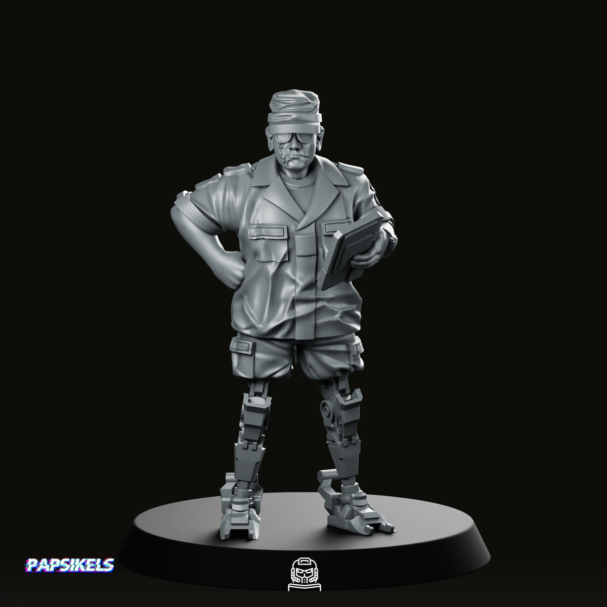 Cyborg Colonial Marshal 2 Miniature