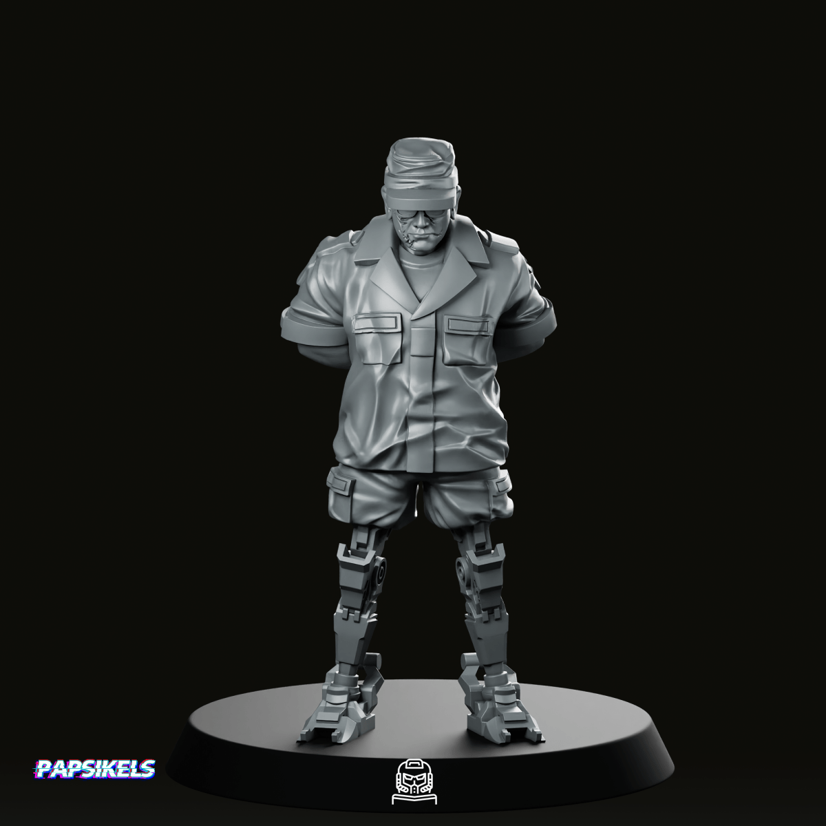 Cyborg Colonial Marshal Miniature