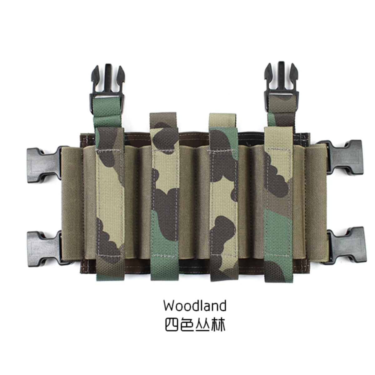 Tactical Vest MK3 MK4 JPC2.0 Chest Quadruple Magazine Insert Pouch,Vest Expansion Accessories Bag For Airsoft Hunting Shooting