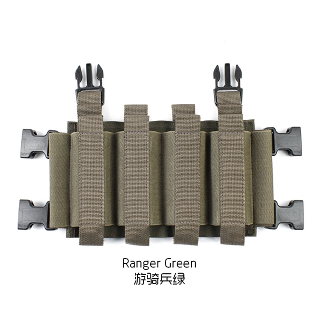 Tactical Vest MK3 MK4 JPC2.0 Chest Quadruple Magazine Insert Pouch,Vest Expansion Accessories Bag For Airsoft Hunting Shooting