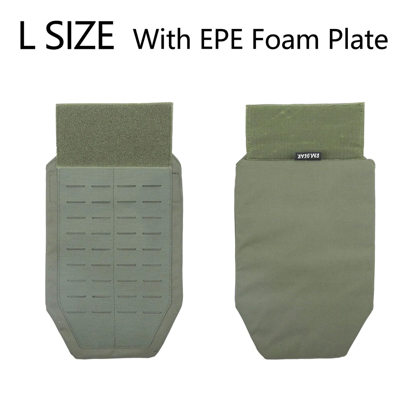 DMGear Tactical Pleated  Vest Crotch Groin Protection Gear Accessory Airsoft War Men Molle Body Armor Bag Equipment