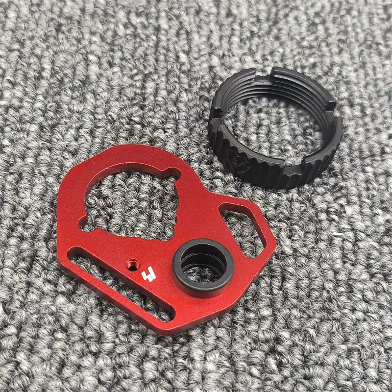 New AEG Side End Plate Flexible QD Sling Mount Push Botton Adapter Fit for M4 M16 Airsoft BK Receiver End Plate Hunting Parts