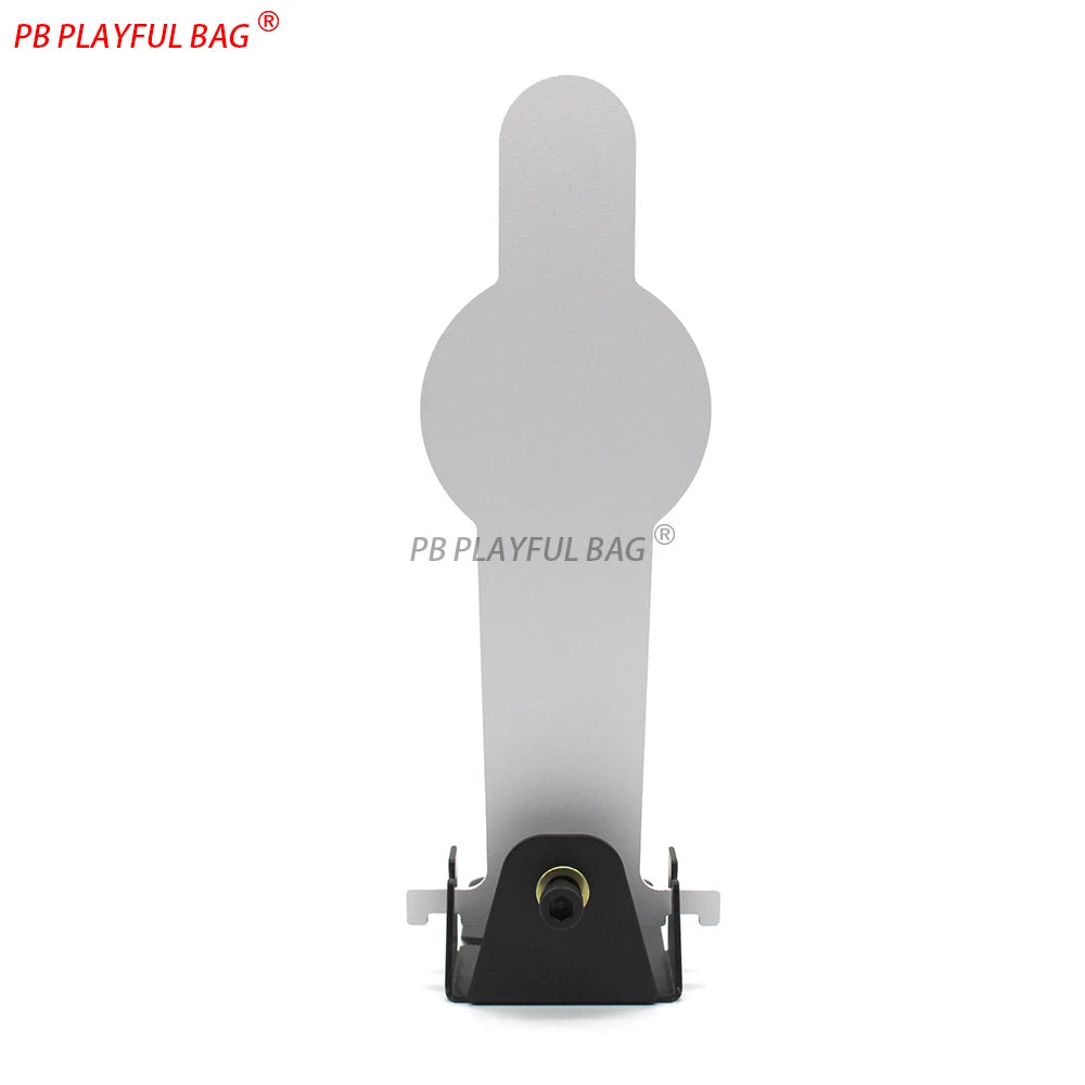 Carbon Steel Popper Target - Shooting Practice for Airsoft & Soft Dart Blasters Manual Reset Training Target S/M/L Sizes QJ123