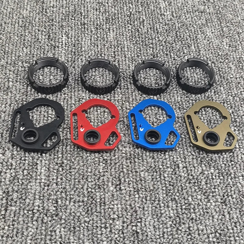 New AEG Side End Plate Flexible QD Sling Mount Push Botton Adapter Fit for M4 M16 Airsoft BK Receiver End Plate Hunting Parts