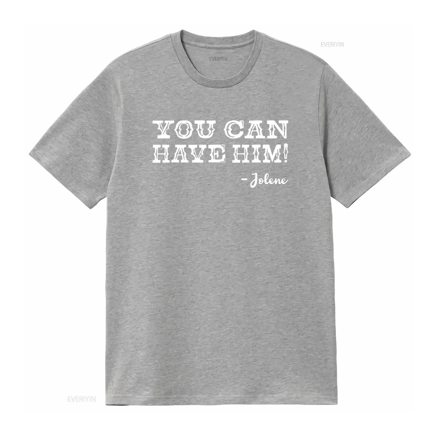 Jolene You Can Have Him Country Music Womens T Shirt Black vintage Washed Stretched Casual Top For Everyday Wear Slightly