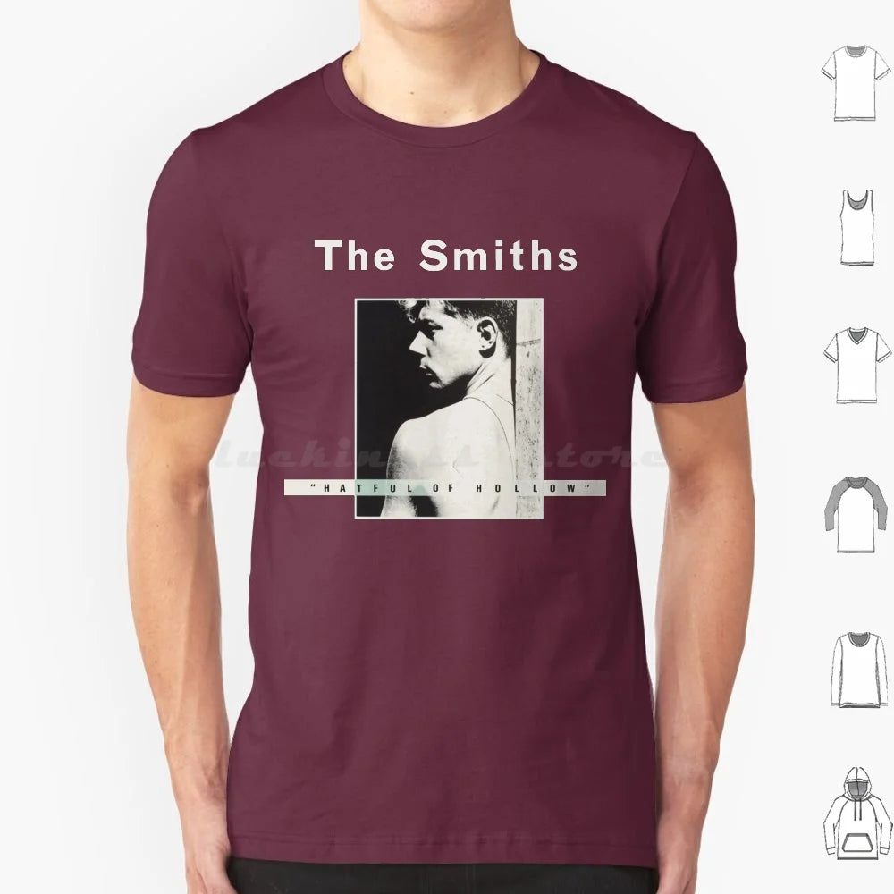 The Hateful Hollow T Shirt 6xl Cotton Cool Tee Music Stone Cure Morrissey Romantic Popular Smiths Family Indie Roses
