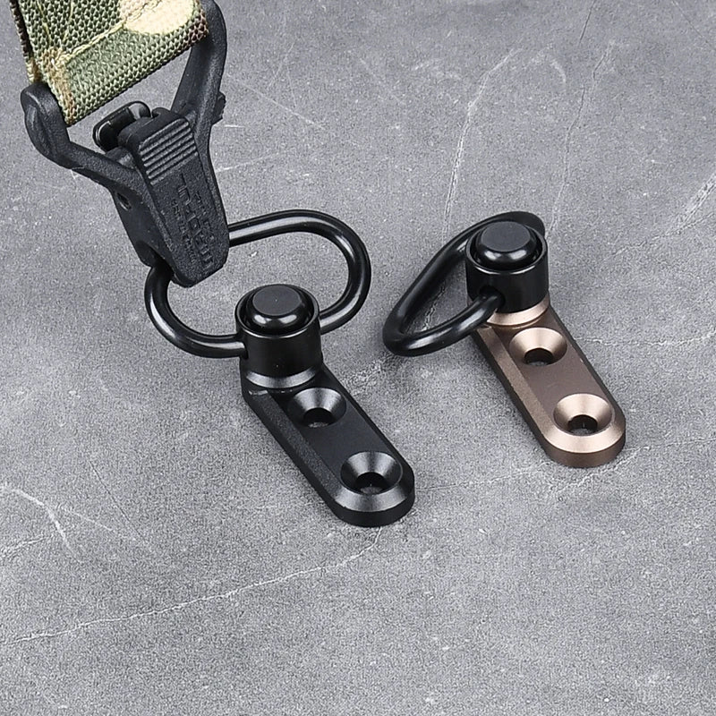 WADSN Fast Metal QD Sling Swivel Strap Buckle Vertical Sling Base Mount  Mlok Keymod Rail Tactical Airsoft Scout Accessories