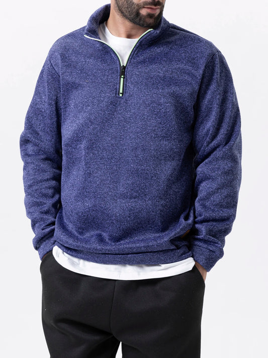 Autum Men's Turtlenecks Sweaters Knitwear Daily Casual Pullovers Solid Color Fleece Warm Sweatshirt Loose Fit Male Streetwear