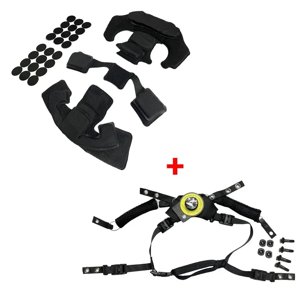 Team Wendy Helmet Hanging Suspension System Chin Strap for Team Wendy FAST MICH Tactical Airsoft Helmet Accessories