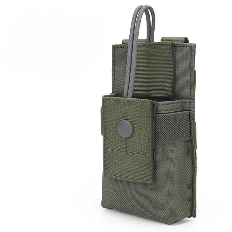 1000D Nylon Tactical Universal MOLLE Walkie Talkie Bag Military Hunting Portable Airsoft Accessories Wargame CS Gear Supplies