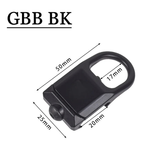 Tactical GBB RSA Sling Swivel QD Adapter Mlok KeyMod 20mm Pictinny Rail Airsoft Rifle AR15 Sling Mount Hunting Gun Accessories