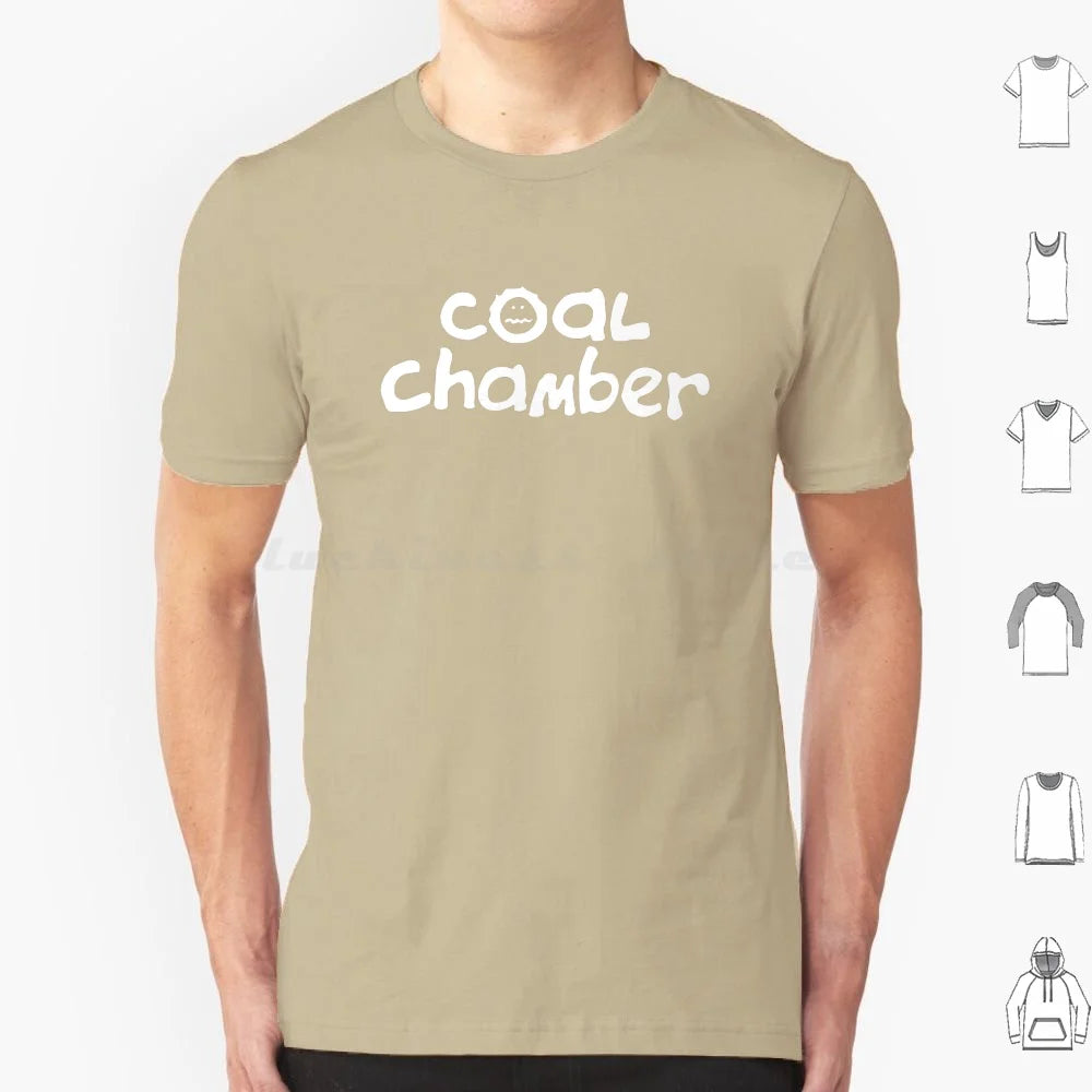 Coal Chamber 1 T Shirt Big Size 100% Cotton Coal Chamber Coal Chamber Band Chamber Logo